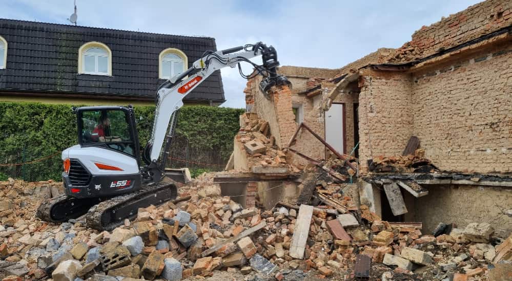 House demolition in Toronto